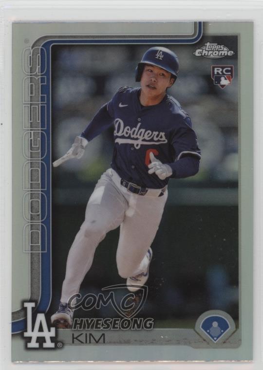 2025 Topps Chrome Refractor Hyeseong Kim #152 pe8