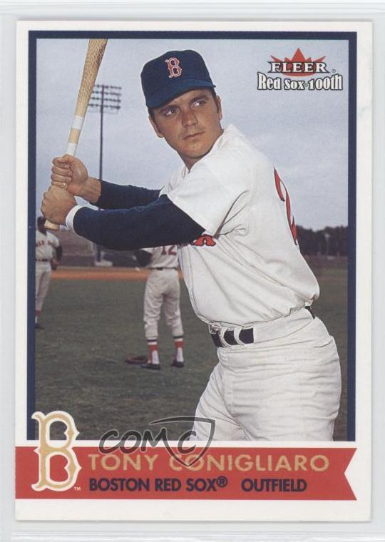 2001 Fleer Red Sox 100th #19 Tony Conigliaro Boston Baseball Card | eBay