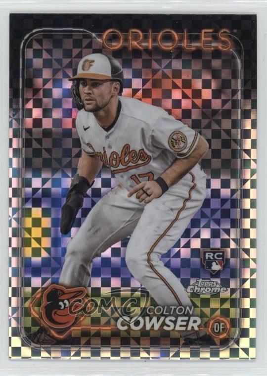 2024 Topps Chrome X-Fractor Colton Cowser #278 Rookie RC