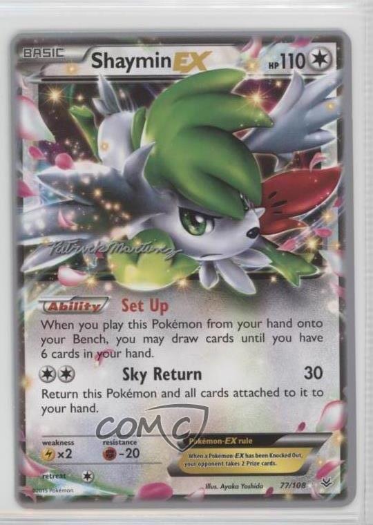 Details About 2015 Pokémon World Championships Decks 77 Shaymin Ex Pokemon Card 2f4
