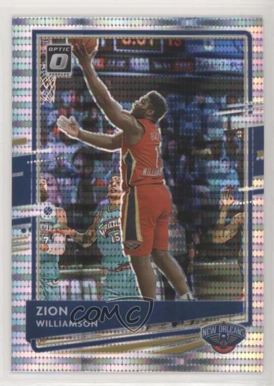 2020-21 Panini Donruss Optic Target Box Set Pulsar Prizm Zion Williamson #40
