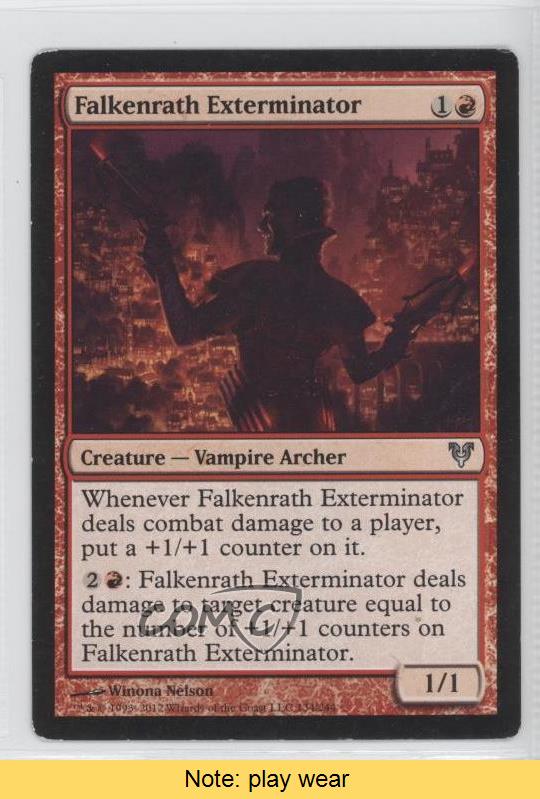 Falkenrath Exterminator Magic: Avacyn Restaurado #134 LEER 6g0 - Imagen 1 de 3