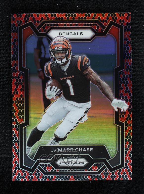 2023 Panini Prizm Snakeskin Prizm Ja'Marr Chase #56 5l2