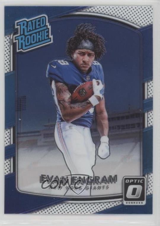 2017 Donruss Optic Rated Rookies Evan Engram #180 Rookie | eBay