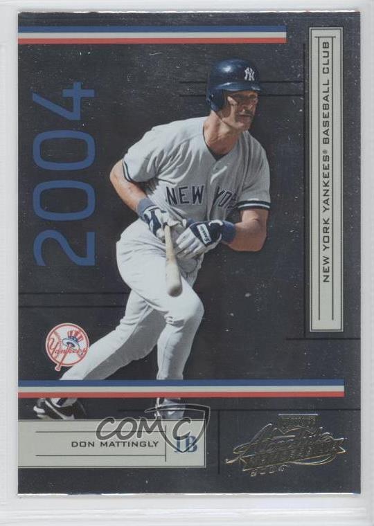 2004 Playoff Absolute Memorabilia Retail 136 Don Mattingly New