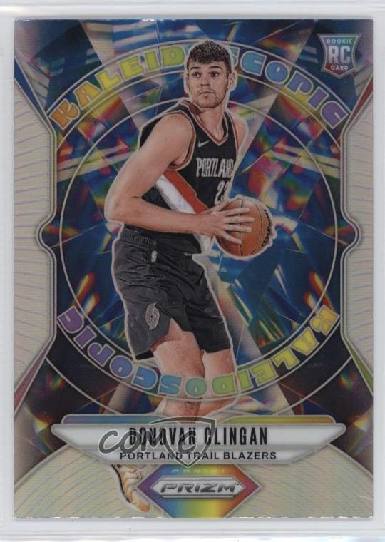 2024-25 Panini Prizm Kaleidoscopic Silver Prizm Donovan Clingan #18 1p3t