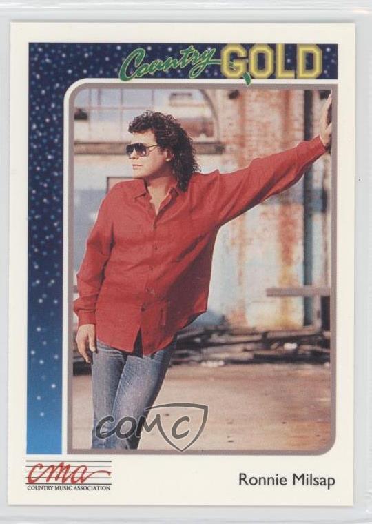 1992 Sterling Cards Cma Country Gold Ronnie Milsap 89 0b6 £166 Picclick Uk 9329