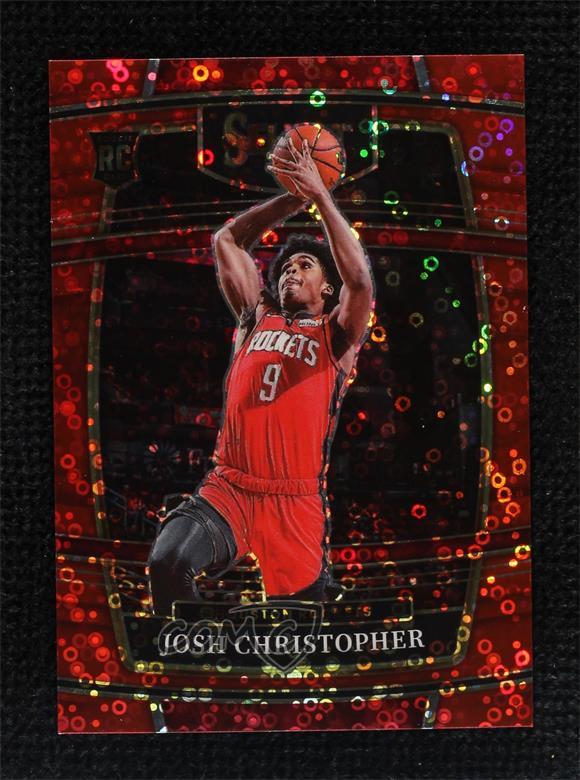 2021-22 Panini Select Concourse Red Disco Prizm 46/49 Josh Christopher Rookie RC