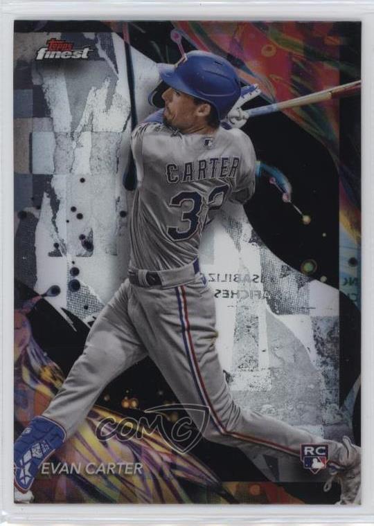 2024 Topps Finest Uncommon Evan Carter #107 fm0