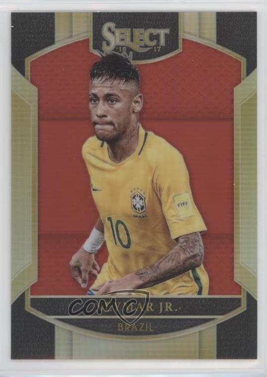 2016-17 Panini Select Terrace Red Prizm /199 Neymar Jr #21