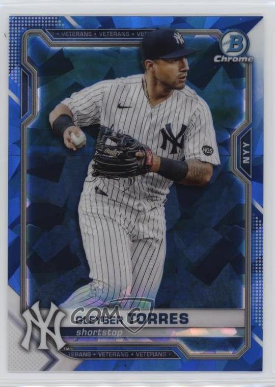 2021 BOWMAN CHROME Sapphire Edition Gleyber Torres #50 $1.72