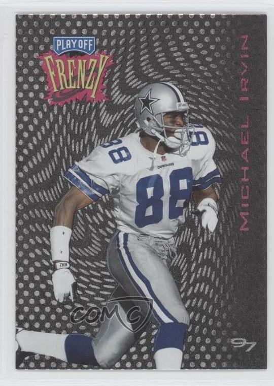 1997 Playoff Zone Frenzy #10 Emmitt Smith Dallas Cowboys Football Card