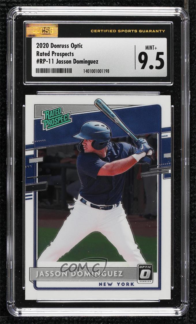 Jasson Dominguez Rookie Rated Prospect 2020 Donruss Optic #RP-11