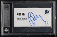 Kim Ng [BAS BGS Authentic]