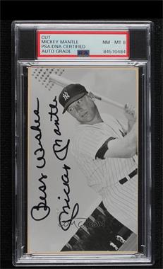 1900-Present Authenticated Autographs - Cut Signatures #_MIMA - Mickey Mantle [PSA Authentic PSA/DNA Cert]