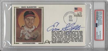1900-Present Authenticated Autographs - First Day Covers #_ENSL - Enos Slaughter [PSA Authentic PSA/DNA Cert]