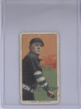 1909-11 T206 - [Base] - Piedmont 150 Back #_GEDA - George Davis [Poor to Fair]