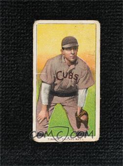 1909-11 T206 - [Base] - Piedmont 150 Back #_JOTI.3 - Joe Tinker (Hands on knees) [Poor to Fair]