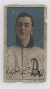 1909-11 T206 - [Base] - Piedmont Undetermined Back #_JABA.2 - Jack Barry [Poor to Fair]