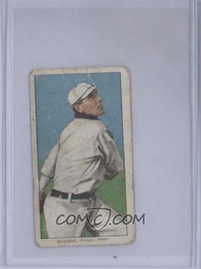 1909-11 T206 - [Base] - Polar Bear Back #_CHBE.1 - Chief Bender (Pitching; No Trees in Background) [Poor to Fair]