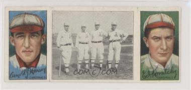 1912 Hassan Triple Folders - T202 #_EKAH.1 - Ed Konetchy, Arnold Hauser, Harry Davis, Stuffy McInnis, Eddie Collins, Jack Barry (Factory No. 649, Black Back) [Poor to Fair]