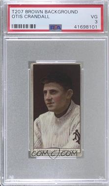 1912 T207 Brown Background - [Base] - Recruit Little Cigars #_DOCR - Doc Crandall (Otis on Card) [PSA 3 VG]