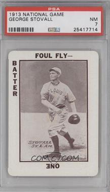 1913 The National Base Ball Game - WG5 #_GEST - George Stovall [PSA 7 NM]