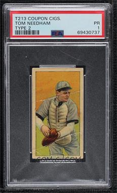 1914-16 Coupon Cigarettes Type 2 - T213-2 #_TONE - Tom Needham [PSA 1 PR]