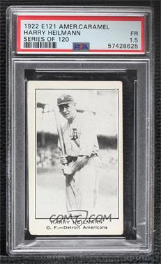 1922 American Caramel Series of 120 - E121 #_HAHE - Harry Heilmann [PSA 1.5 FR]