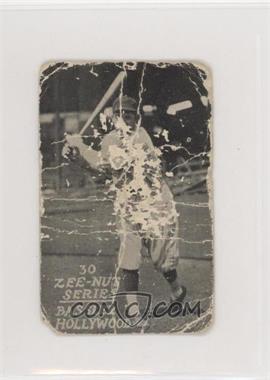 1930 Zeenut Pacific Coast League - [Base] - Without Coupon #_JOBA - Johnny Bassler [Poor to Fair]