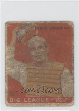 1933 Goudey Big League Chewing Gum - R319 #1 - Benny Bengough [COMC RCR Poor]