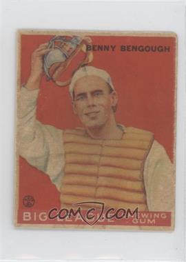 1933 Goudey Big League Chewing Gum - R319 #1 - Benny Bengough
