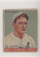 Billy Rogell [COMC RCR Poor]