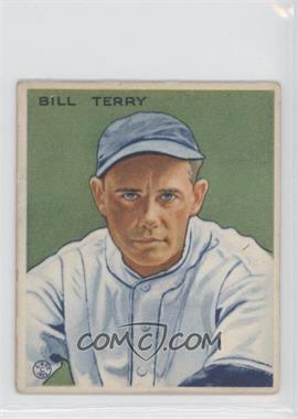 1933 Goudey Big League Chewing Gum - R319 #125 - Bill Terry