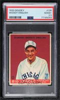 Elwood (Woody) English [PSA 2.5 GOOD+]