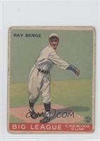 Ray Benge [Good to VG‑EX]