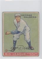 Rube Walberg (Called George on Card) [Good to VG‑EX]