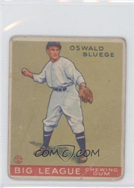 1933 Goudey Big League Chewing Gum - R319 #159 - Ossie Bluege [Good to VG‑EX]