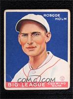 Roscoe Holm [Poor to Fair]