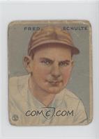 Fred Schulte [COMC RCR Poor]
