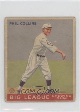 1933 Goudey Big League Chewing Gum - R319 #21 - Phil Collins [Good to VG‑EX]
