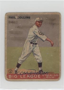1933 Goudey Big League Chewing Gum - R319 #21 - Phil Collins [Poor to Fair]
