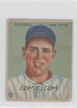 1933 Goudey Big League Chewing Gum - R319 #215 - Russ Van Atta [Good to VG‑EX]