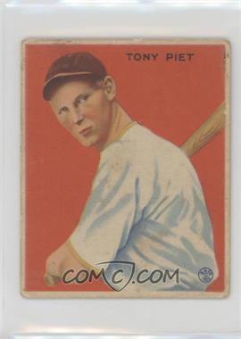 1933 Goudey Big League Chewing Gum - R319 #228 - Tony Piet [Poor to Fair]