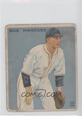 1933 Goudey Big League Chewing Gum - R319 #237 - Gus Mancuso [Good to VG‑EX]