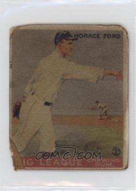 1933 Goudey Big League Chewing Gum - R319 #24 - Horace Ford [Poor to Fair]