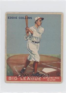 1933 Goudey Big League Chewing Gum - R319 #42 - Eddie Collins [Good to VG‑EX]