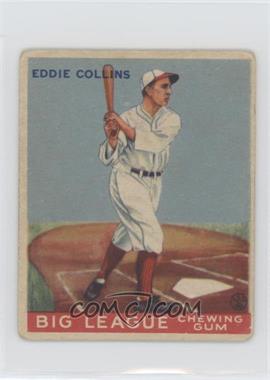 1933 Goudey Big League Chewing Gum - R319 #42 - Eddie Collins [Poor to Fair]