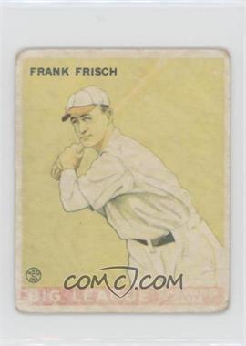 1933 Goudey Big League Chewing Gum - R319 #49 - Frankie Frisch [Poor to Fair]