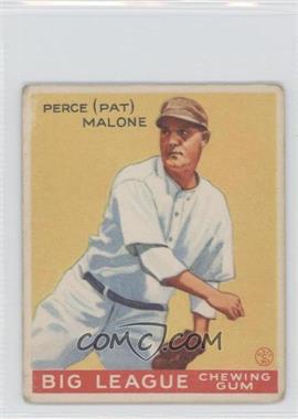 1933 Goudey Big League Chewing Gum - R319 #55 - Pat Malone [Good to VG‑EX]